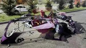 Молодой водитель чудом выжил в ночном ДТП в Крыму