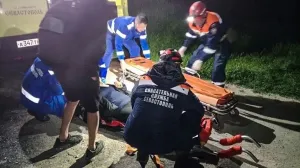 На мысе Фиолент со склона сорвалась женщина