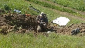 Прикрывали госпиталь: поисковики обнаружили останки трёх бойцов Крымфронта 