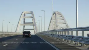 На Крымском мосту увеличили количество пунктов досмотра