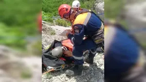 В Севастополе едва не погиб скалолаз