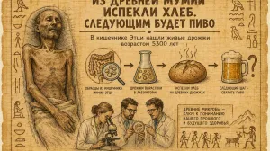 Зачем учёные испекли хлеб из мумии возрастом 5300 лет