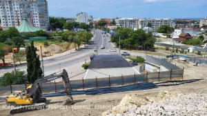 В центре Севастополя началось строительство будущего тоннеля