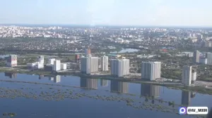 Крупный город в России борется с последствиями мощного паводка