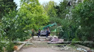 В Севастополе приступили к разбору завалов в пострадавшем от удара БПЛА жилом доме