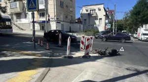 На улице Адмирала Октябрьского в Севастополе сбили велосипедиста