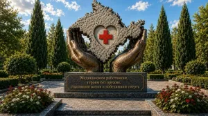 В столице Крыма начали создавать памятник погибшим медикам