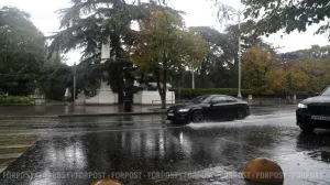 Синоптики ожидают очень сильный дождь в Севастополе