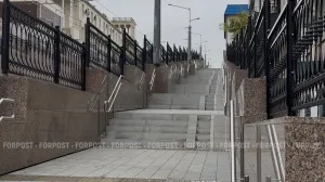 Лестница на Адмирала Октябрьского в центре Севастополя открыта 