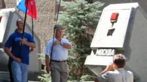 В столице прошел автопробег в поддержку Севастополя