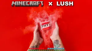 Крипер в ванной: Новая коллекция от Lush x Minecraft