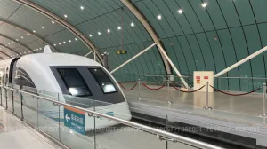 В Китае установили новый мировой рекорд по скорости поезда на магнитной подушке