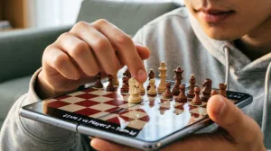 В Москве прошел первый в мире сеанс одновременной игры в шахматы на складных смартфонах