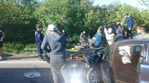 ForPost - Три авто разбиты в жёстком ДТП в Симферопольском районе