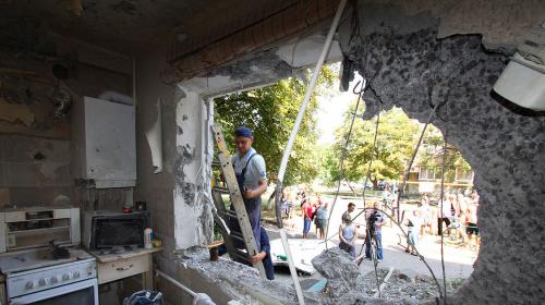 ForPost - Донбасс: пять зданий повреждены в ДНР после ночного обстрела ВСУ
