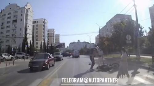 ForPost - В Севастополе сбитый пешеход чуть не избил мотоциклиста