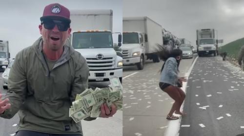 ForPost- В США задерживают людей за то, что они нашли деньги на дороге. Видео
