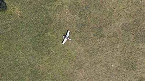 ForPost- Пользователи Сети обнаружили заброшенное место крушения самолёта 