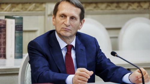 ForPost - Нарышкин заявил о желании США подтолкнуть Украину к войне в Донбассе