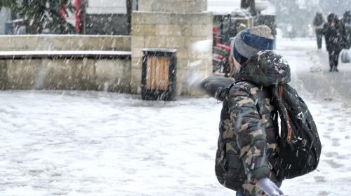 ForPost- В Севастополь идут Крещенские морозы и снег
