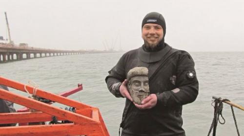 ForPost- Учёные определили происхождение терракотовой головы из-под Крымского моста