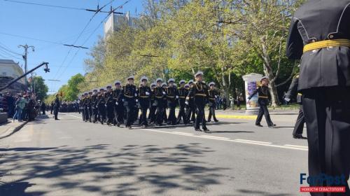 ForPost- В Севастополе прошёл парад в честь 77-й годовщины Победы