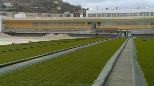 ForPost- Стадион в Севастополе за полгода достроили на несколько процентов