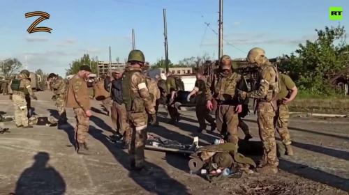 ForPost- Минобороны назвало количество сдавшихся за сутки в плен бойцов ВСУ с «Азовстали»