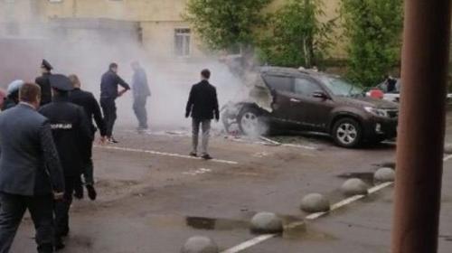 ForPost - Трофейный гранатомёт с Донбасса разнёс автомобиль в Подмосковье