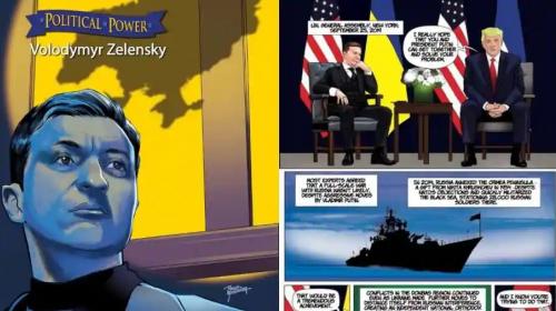 ForPost- Американцы сделали Зеленского героем комиксов
