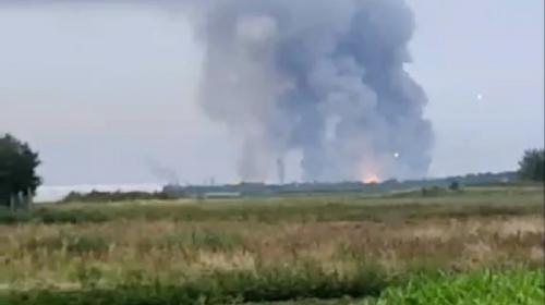 ForPost- В Крыму оценили ущерб от августовских взрывов на военном складе и аэродроме