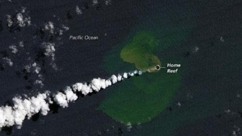 ForPost - В океане всего за 11 часов появился новый остров