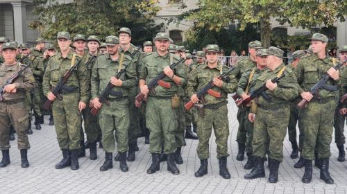 ForPost - Севастополь проводил к местам службы первых мобилизованных