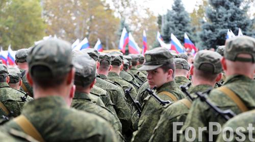 ForPost- В Крыму мобилизуют ранее не служивших и не имеющих воинской специальности