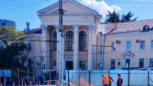 ForPost- В Севастополе начались строительные работы на площади Восставших 