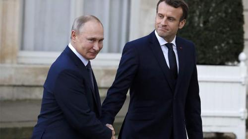 ForPost- Президента Франции напугали слова Путина