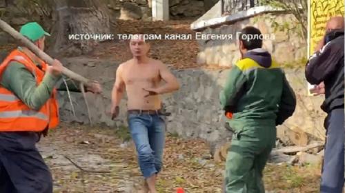 ForPost - В Севастополе мужчина с топором вышел защищать жену от горхоза 