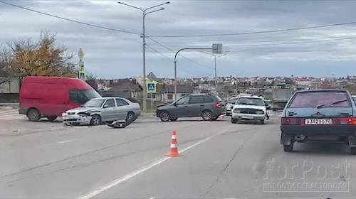 ForPost - Утренняя авария привела к затору на севастопольском шоссе