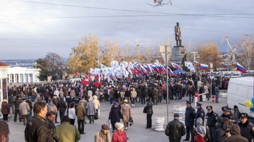 ForPost - Как Киев демонстрировал ненависть к русскому Севастополю в ноябре 2013-го