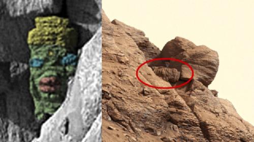 ForPost- Уфолог нашёл на Марсе «древнюю статую инопланетянина» 