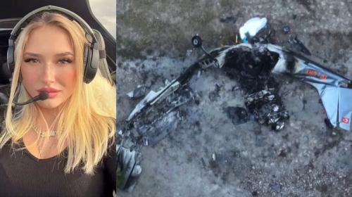 ForPost- Девушка опубликовала последнее селфи и разбилась на самолёте