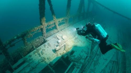 ForPost- Дайвер рассказал о сокровищах, которые хранит затонувшее 170 лет назад судно 