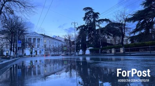 ForPost- Февральские морозы почти покинули Севастополь