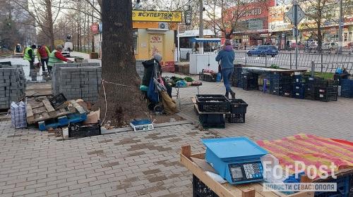 ForPost- Севастополь готовится к демонтажу незаконных торговых объектов