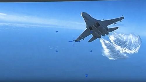 ForPost- Пентагон рассекретил видео инцидента с беспилотником над Чёрным морем