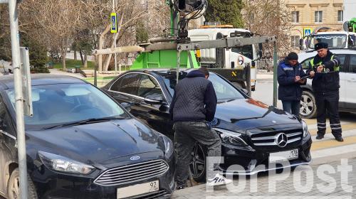 ForPost- В центре Севастополя уже не получится бесплатно воспользоваться парковкой 