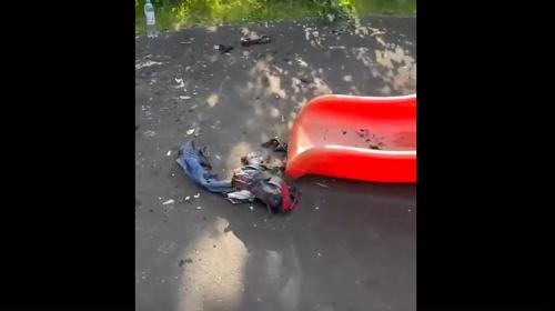 ForPost- Подросток облил друга горючим и поджёг прямо на детской площадке