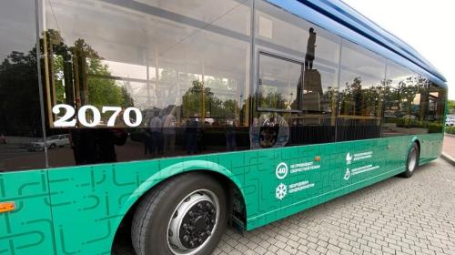 ForPost- В Севастополе оценили новый дизайн городских троллейбусов 
