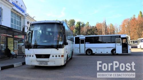 ForPost- Автобусные перевозки из Севастополя через Крымский мост приостановлены