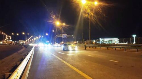 ForPost- Движение машин по Крымскому мосту запустили через сутки после ЧП